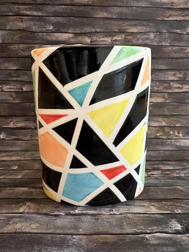 Luxus Keramik Vase Bemalen Ebenbild